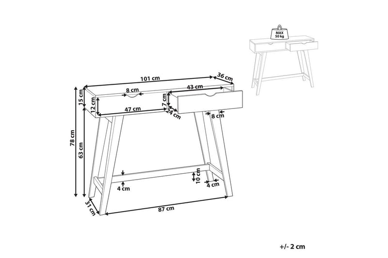 Konsolbord Sully - Møbler - Borde - Aflastningsbord - Entrébord