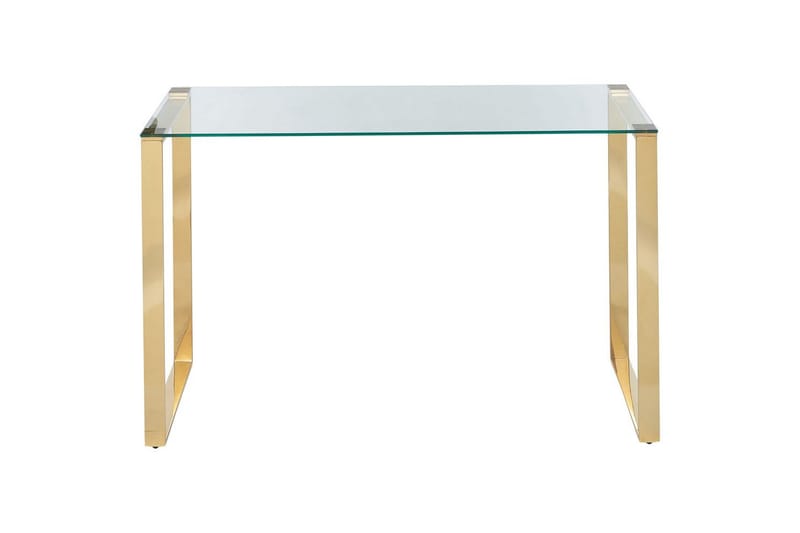 Konsolbord Tilon Transparent, guld - Transparent, guld - Møbler - Borde - Aflastningsbord - Entrébord