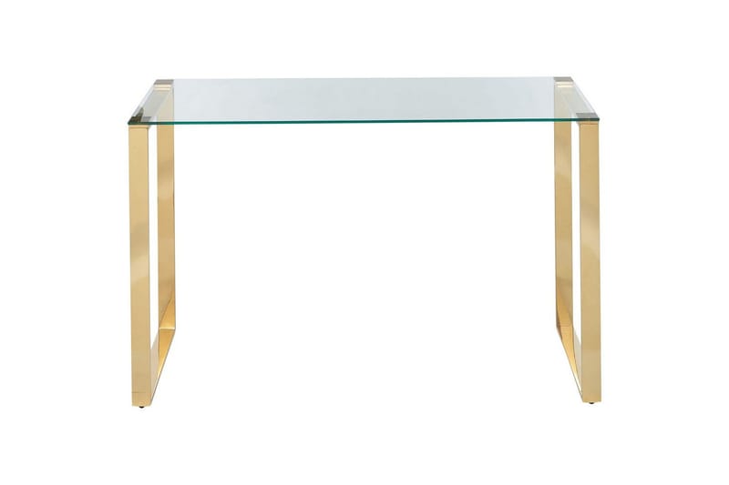 Konsolbord Tilon Transparent, guld - Transparent, guld - Møbler - Borde - Aflastningsbord - Entrébord