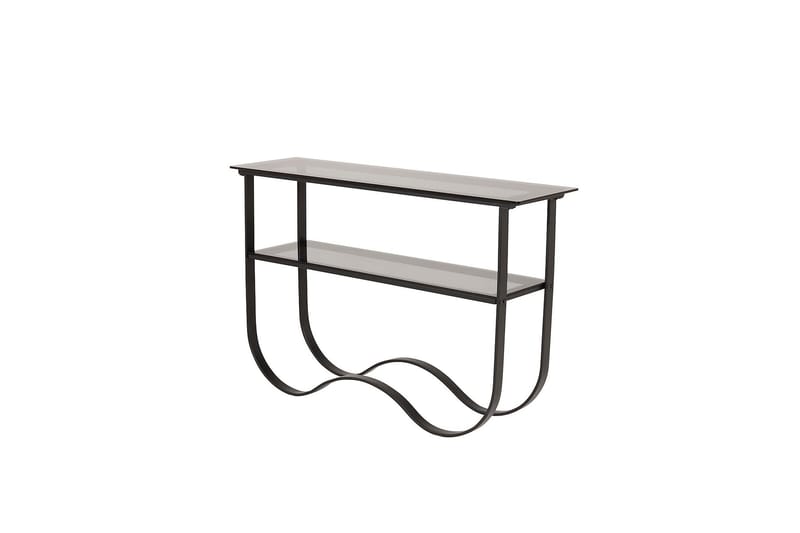 Wavy Aflastningsbord 117 cm - Sort - Møbler - Borde - Aflastningsbord - Konsolbord & sidebord
