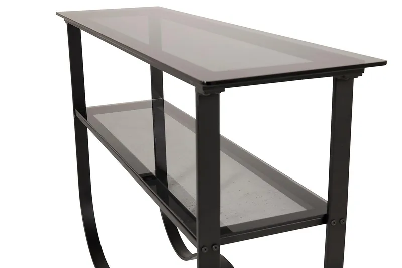 Wavy Aflastningsbord 117 cm - Sort - Møbler - Borde - Aflastningsbord - Konsolbord & sidebord