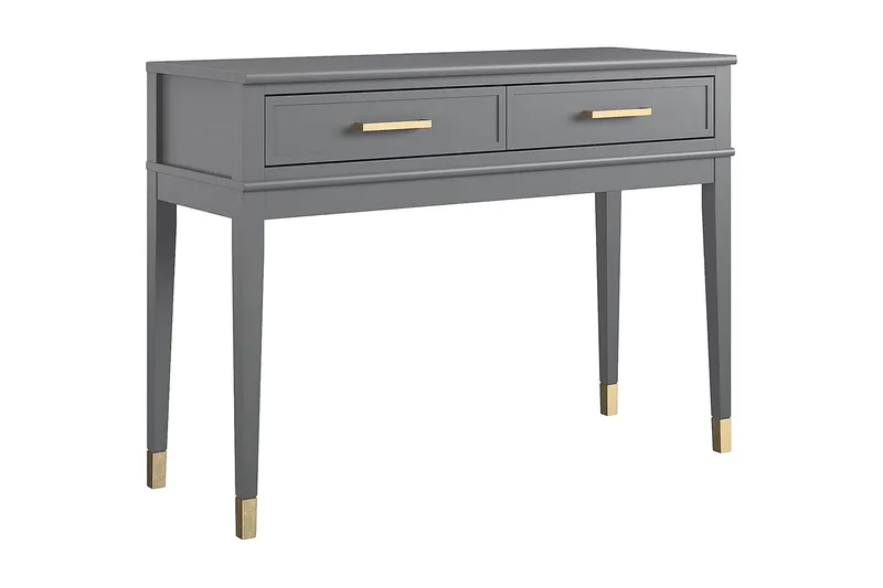 Westerleigh Konsolbord 105 cm Grå - CosmoLiving - Møbler - Borde - Aflastningsbord - Konsolbord & sidebord