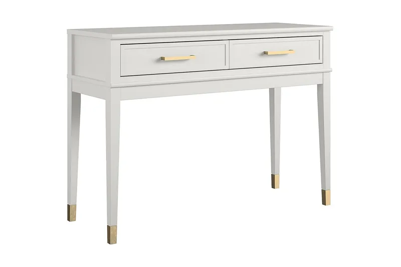 Westerleigh Konsolbord 105 cm Hvid - Møbler - Borde - Aflastningsbord - Konsolbord & sidebord