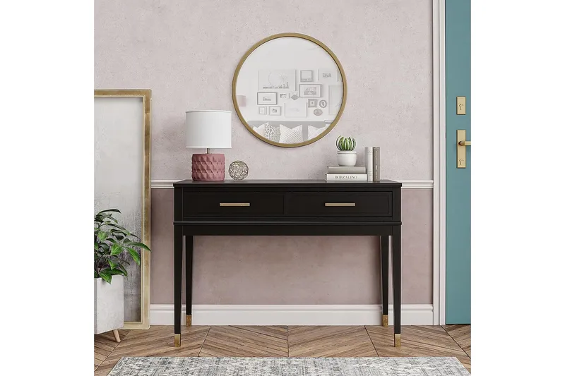 Westerleigh Konsolbord 105 cm Sort - CosmoLiving - Møbler - Borde - Aflastningsbord - Konsolbord & sidebord