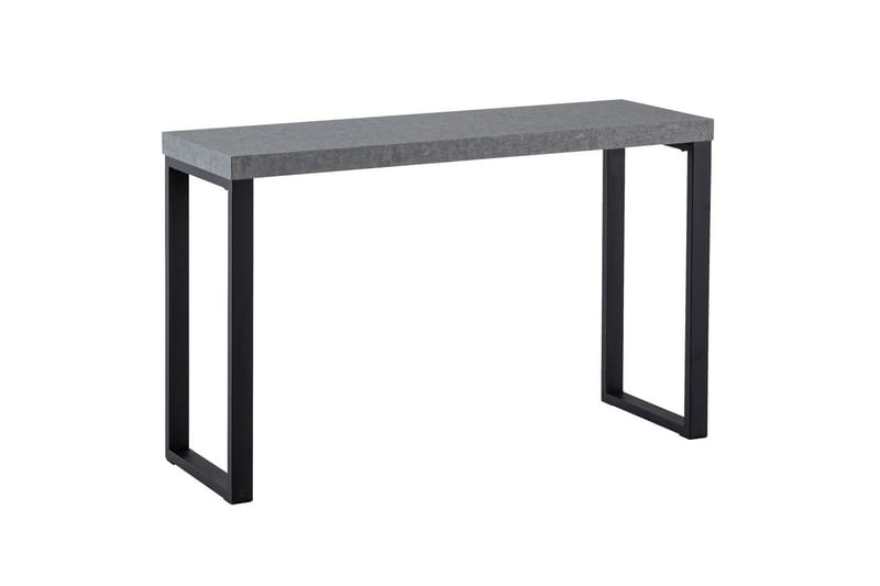 Konsolbord Wohnling 120 cm moderne konsol med metalben Grå - Grå - Møbler - Borde - Aflastningsbord - Entrébord