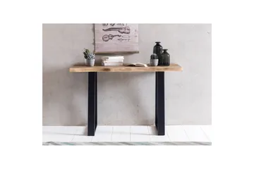 Konsolbord Wohnling Gaya Massivt Træ Landlig med Kant - Møbler - Borde - Aflastningsbord - Entrébord