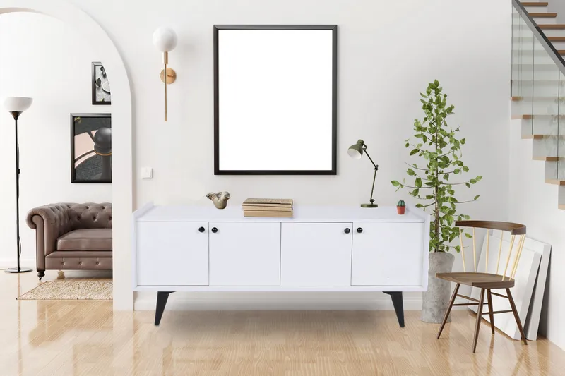 Yeralti Konsolbord 150 cm - Hvid - Møbler - Borde - Aflastningsbord - Konsolbord & sidebord