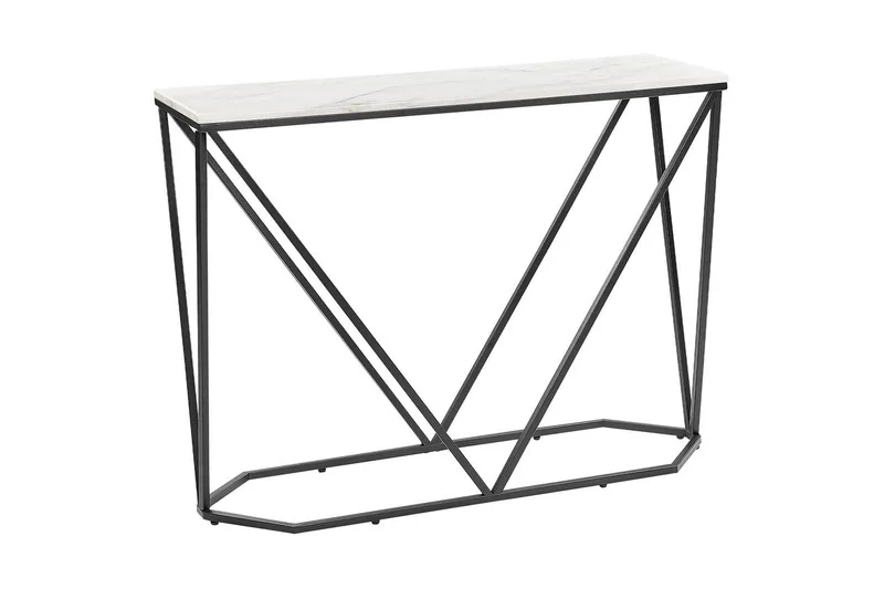 Konsollbord Vit, Svart, undefined