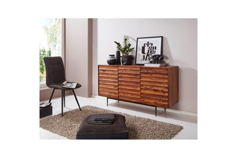 Konsollbord Wohnling Brun, Svart - Opbevaring - Opbevaringsmøbler - Skænke & sideboards