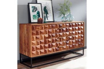 Konsollbord Wohnling Brun, Svart - Opbevaring - Opbevaringsmøbler - Skænke & sideboards