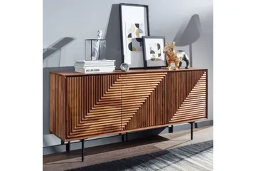 Konsollbord Wohnling Brun, Svart - Opbevaring - Opbevaringsmøbler - Skænke & sideboards