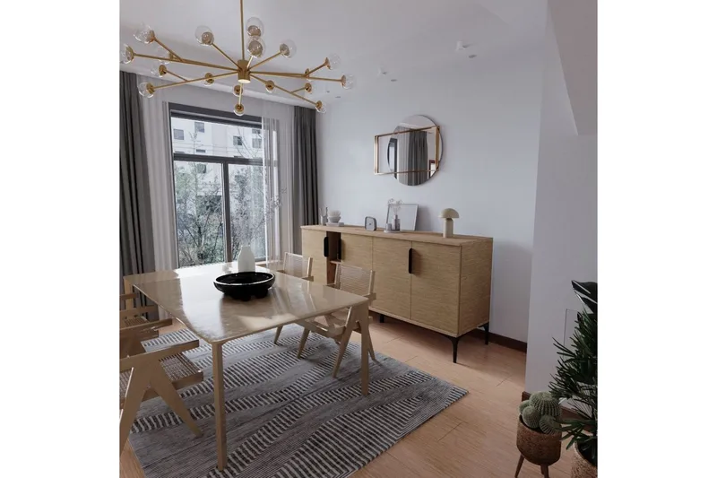 Kunar Konsolbord 180 cm - Natur - Møbler - Borde - Aflastningsbord - Entrébord