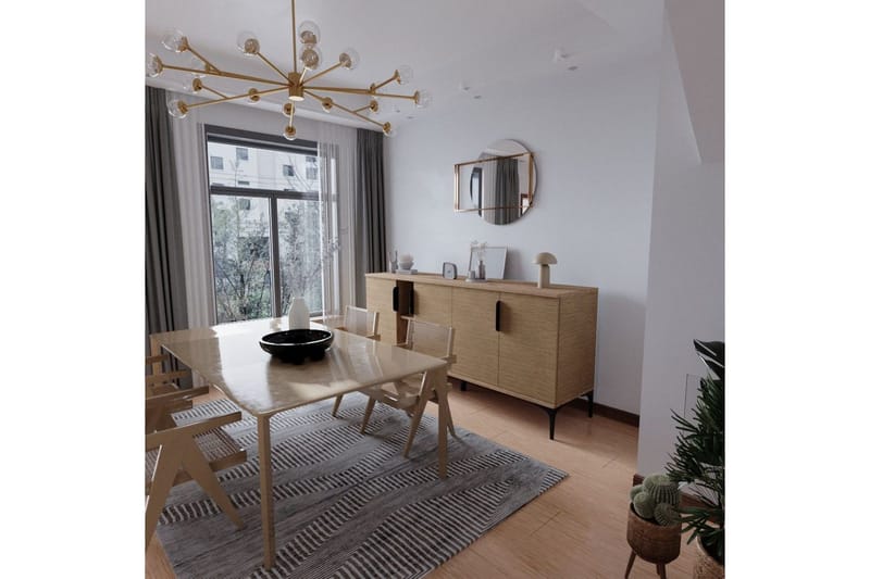 Kunar Konsolbord 180 cm - Natur - Møbler - Borde - Aflastningsbord - Entrébord