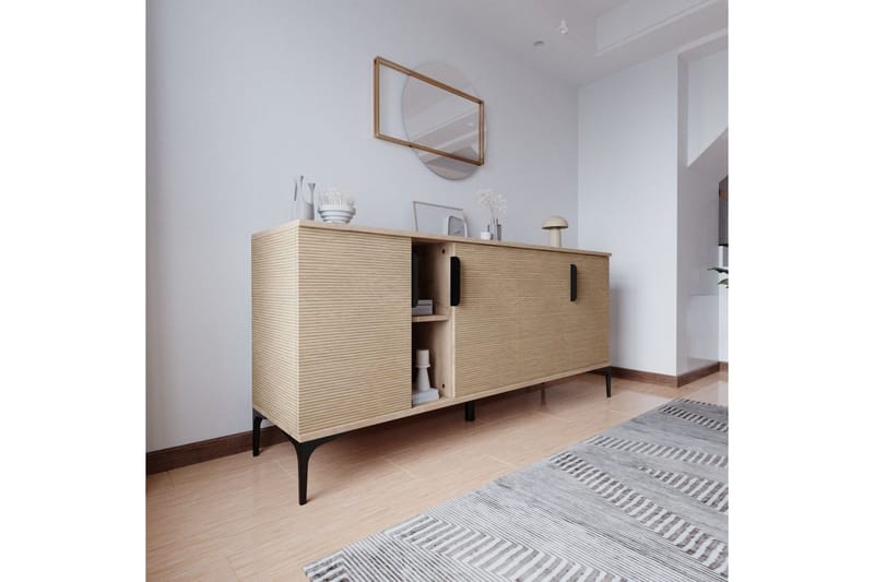 Kunar Konsolbord 180 cm - Natur - Møbler - Borde - Aflastningsbord - Entrébord