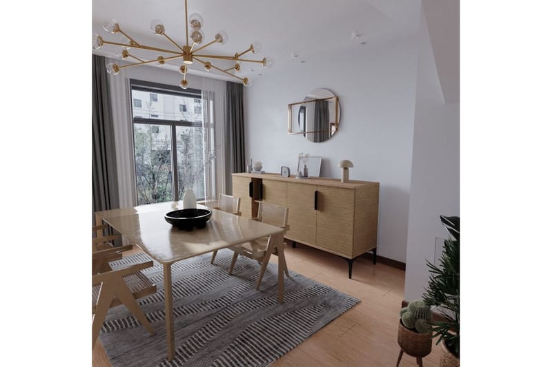 Kunar Konsolbord 180 cm - Natur - Møbler - Borde - Aflastningsbord - Entrébord