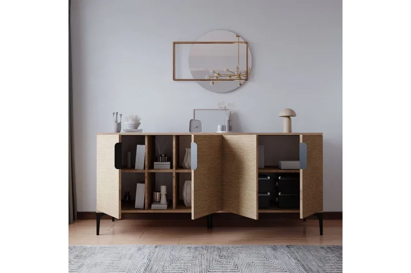 Kunar Konsolbord 180 cm - Natur - Møbler - Borde - Aflastningsbord - Entrébord