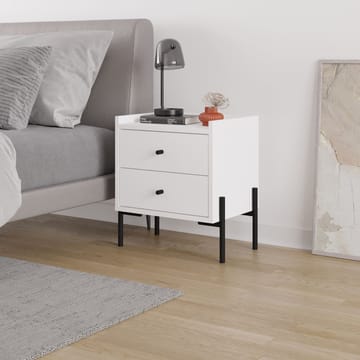 Kunimitsu Sengebord 45 cm - Hvid - Møbler - Borde - Aflastningsbord - Sengebord