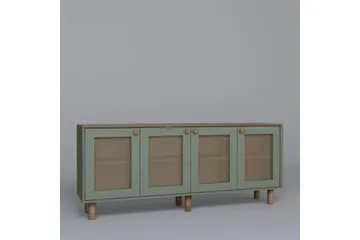 Kuniyoshi Konsolbord 180 cm - Grøn - Møbler - Borde - Aflastningsbord - Entrébord