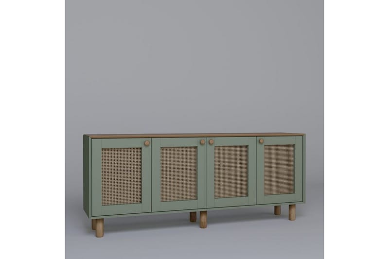 Kuniyoshi Konsolbord 180 cm - Grøn - Møbler - Borde - Aflastningsbord - Entrébord