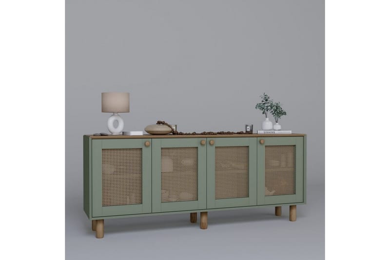 Kuniyoshi Konsolbord 180 cm - Grøn - Møbler - Borde - Aflastningsbord - Entrébord