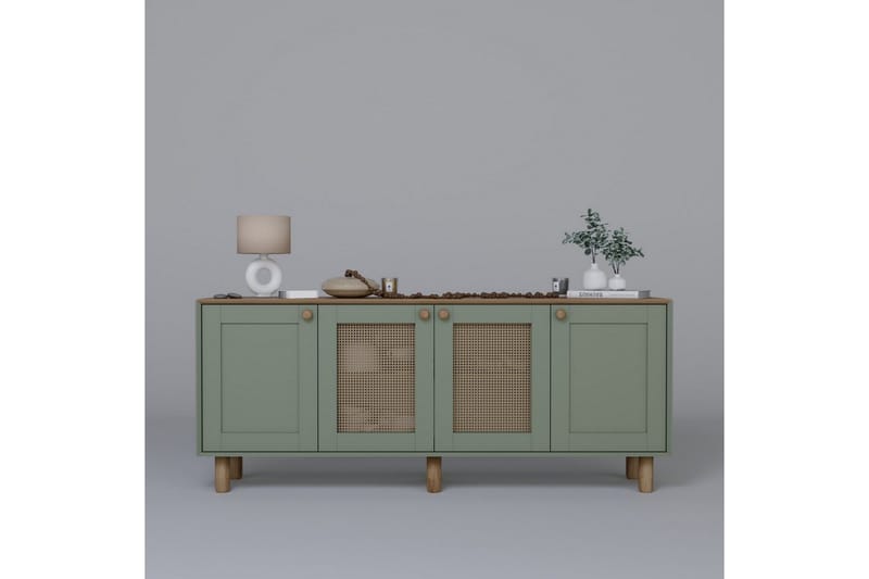 Kuniyoshi Konsolbord 180 cm - Grøn - Møbler - Borde - Aflastningsbord - Entrébord