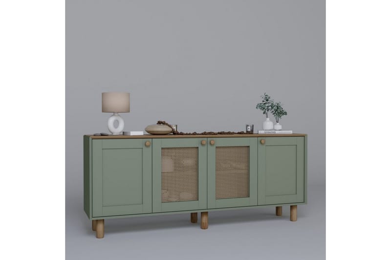 Kuniyoshi Konsolbord 180 cm - Grøn - Møbler - Borde - Aflastningsbord - Entrébord
