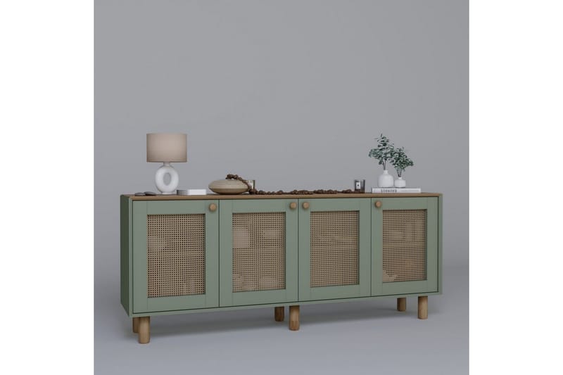 Kuniyoshi Konsolbord 180 cm - Grøn - Møbler - Borde - Aflastningsbord - Entrébord