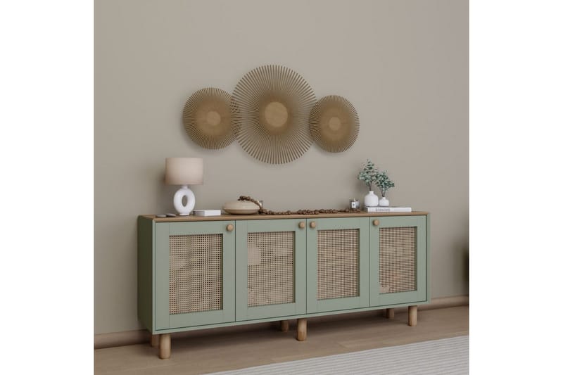 Kuniyoshi Konsolbord 180 cm - Grøn - Møbler - Borde - Aflastningsbord - Entrébord