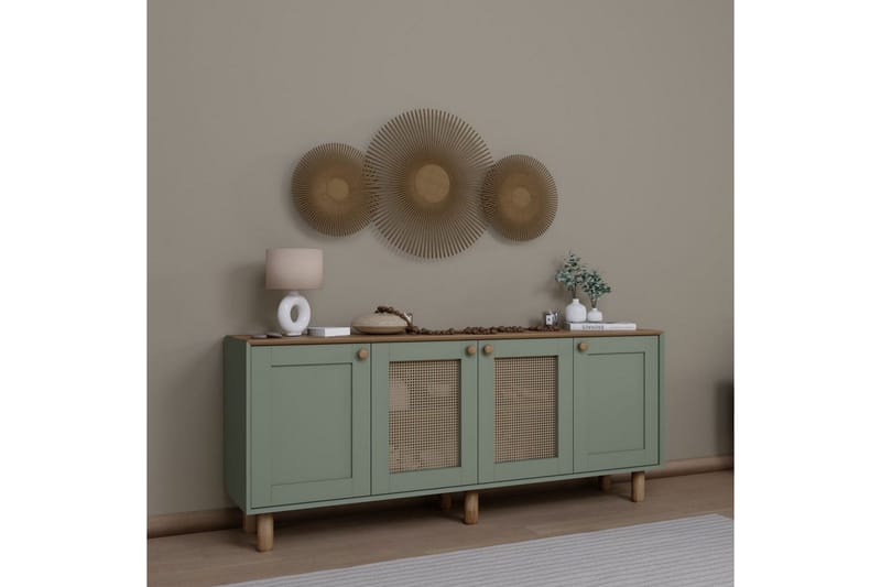 Kuniyoshi Konsolbord 180 cm - Grøn - Møbler - Borde - Aflastningsbord - Entrébord