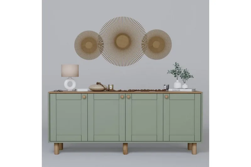 Kuniyoshi Konsolbord 180 cm, Grøn