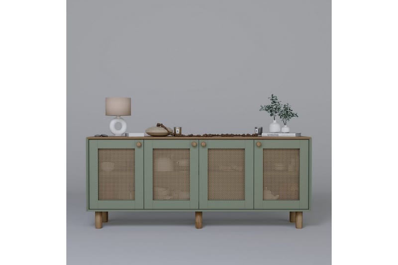 Kuniyoshi Konsolbord 180 cm - Grøn - Møbler - Borde - Aflastningsbord - Entrébord