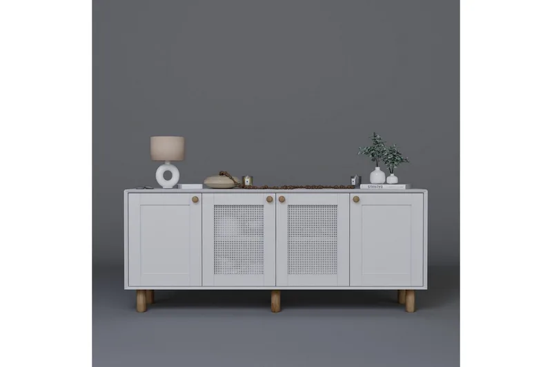 Kuniyoshi Konsolbord 180 cm - Hvid - Møbler - Borde - Aflastningsbord - Entrébord