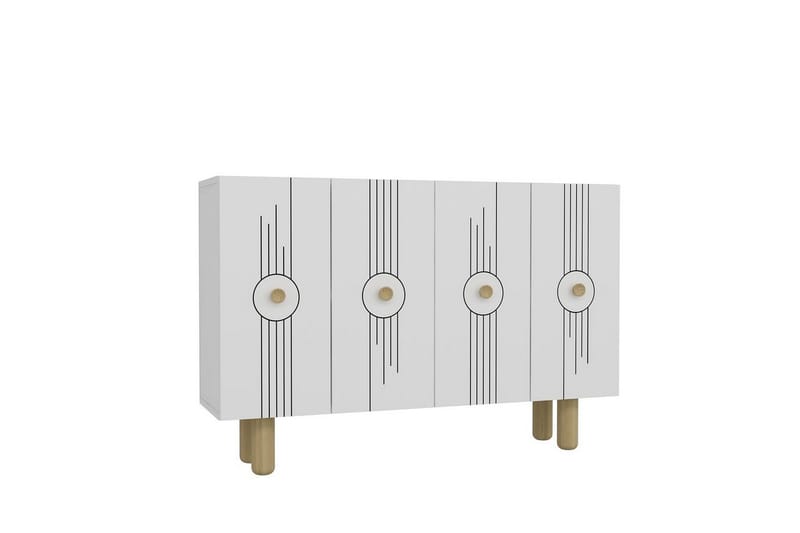 Kyrosen Konsolbord 120 cm - Hvid - Møbler - Borde - Aflastningsbord - Entrébord