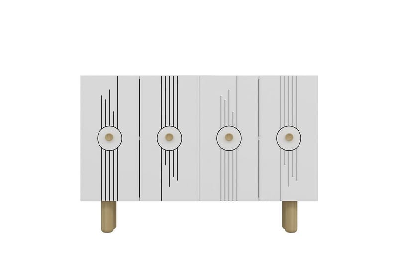 Kyrosen Konsolbord 120 cm - Hvid - Møbler - Borde - Aflastningsbord - Entrébord