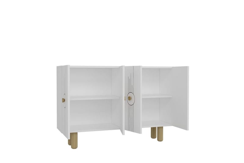 Kyrosen Konsolbord 120 cm - Hvid - Møbler - Borde - Aflastningsbord - Entrébord