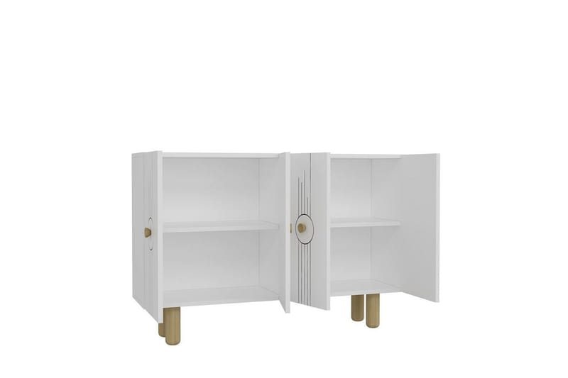 Kyrosen Konsolbord 120 cm - Hvid - Møbler - Borde - Aflastningsbord - Entrébord