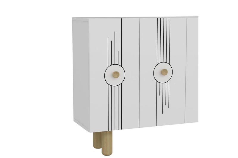 Kyrosen Konsolbord 120 cm - Hvid - Møbler - Borde - Aflastningsbord - Entrébord