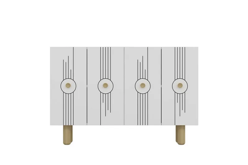 Kyrosen Konsolbord 120 cm, Hvid