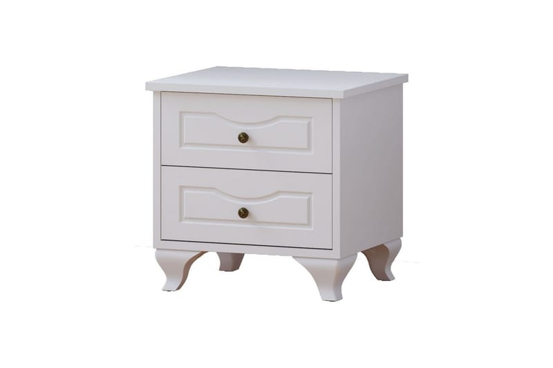 Kyvor Natbord 45 cm - Mat Hvid - Møbler - Borde - Aflastningsbord - Sengebord