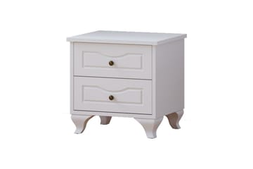 Kyvor Natbord 45 cm - Mat Hvid - Møbler - Borde - Aflastningsbord - Sengebord