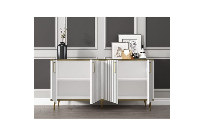 Lacus Konsolbord 150 cm - Hvid - Møbler - Borde - Aflastningsbord - Entrébord