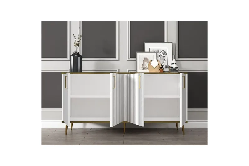 Lacus Konsolbord 150 cm - Hvid - Møbler - Borde - Aflastningsbord - Entrébord