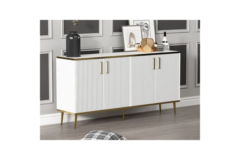 Lacus Konsolbord 150 cm - Hvid - Møbler - Borde - Aflastningsbord - Entrébord