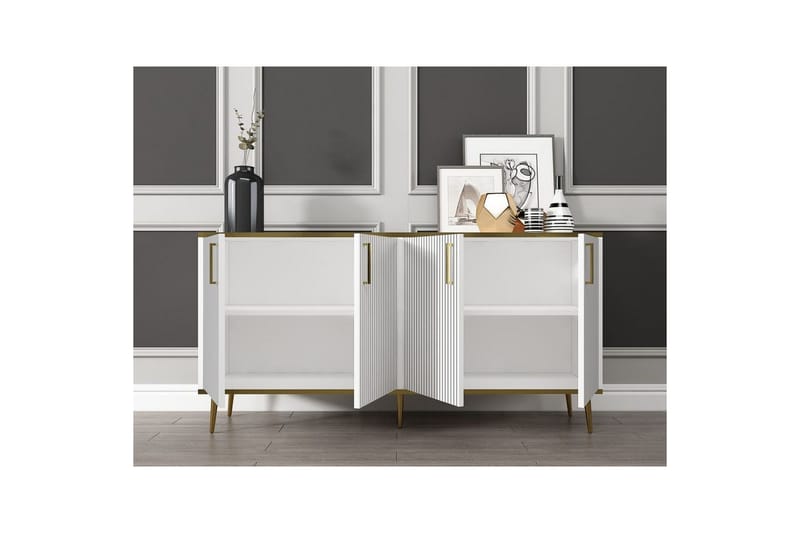 Lacus Konsolbord 150 cm - Hvid - Møbler - Borde - Aflastningsbord - Entrébord