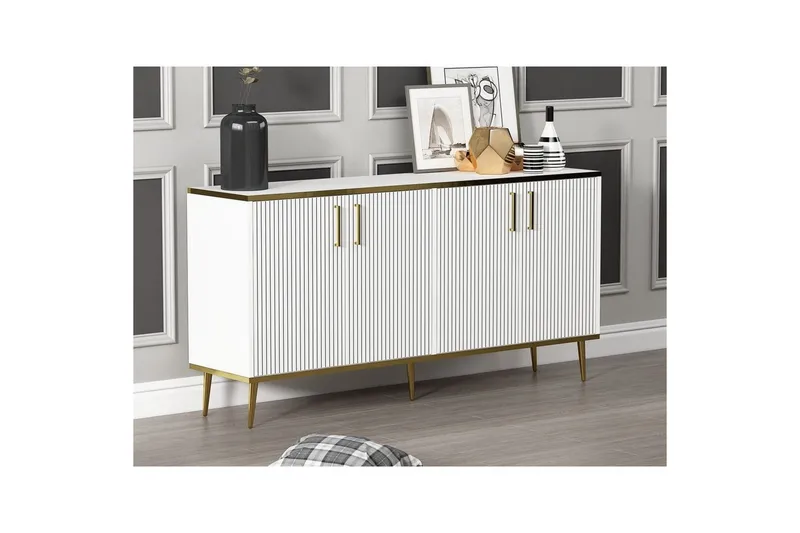 Lacus Konsolbord 150 cm - Hvid - Møbler - Borde - Aflastningsbord - Entrébord