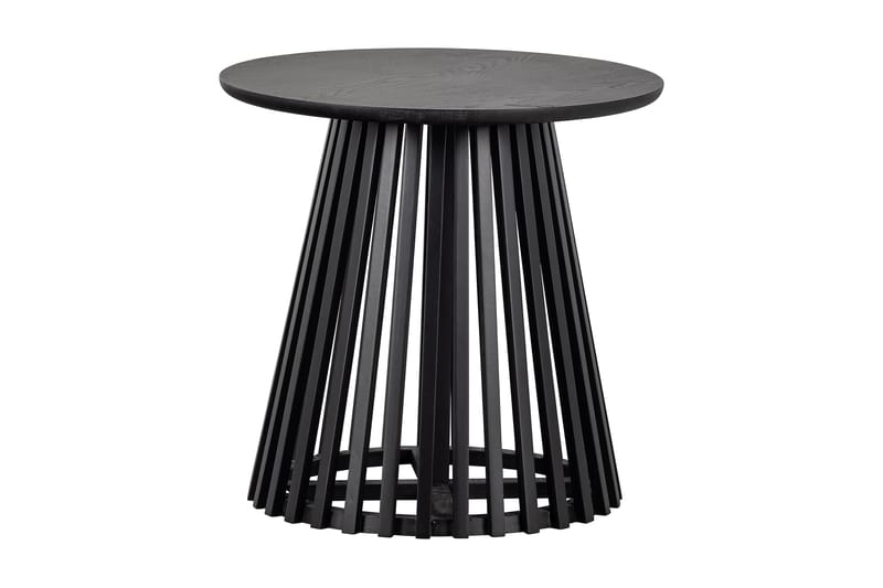 Agriport Sidebord Rundt 50 cm - Sort - Møbler - Borde - Aflastningsbord - Lampebord