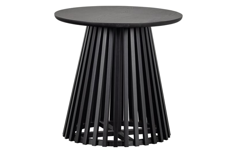 Agriport Sidebord Rundt 50 cm - Sort - Møbler - Borde - Aflastningsbord - Lampebord