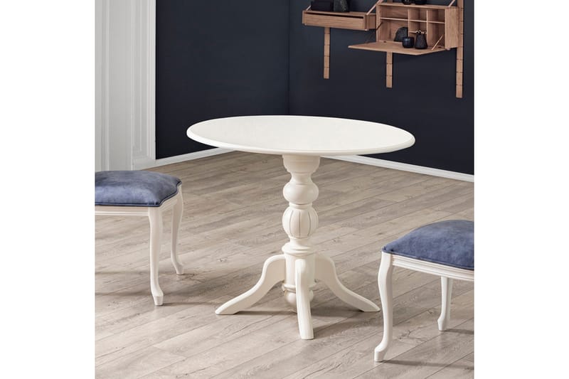Albero Sidebord 90 cm - Hvid - Lampebord - Bakkebord & små borde