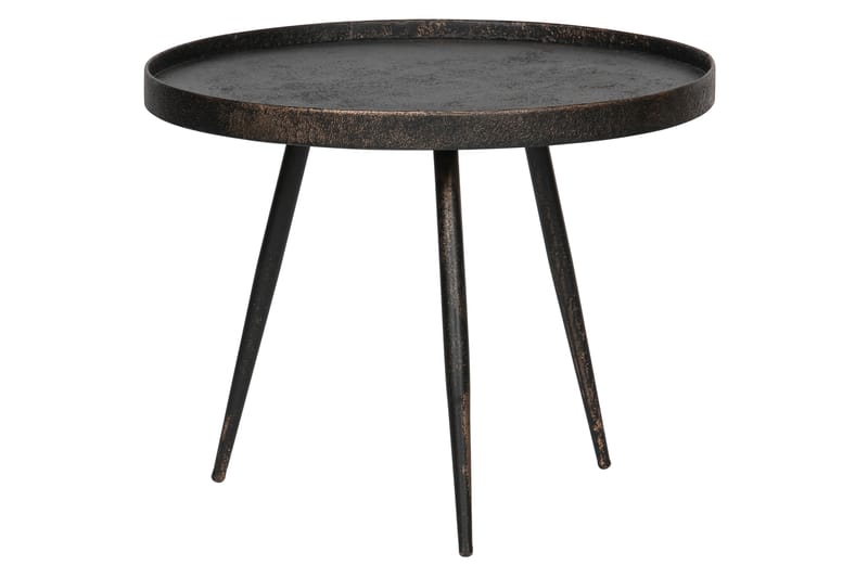 Arnould Sidebord 58 cm Rund - Guld - Møbler - Borde - Aflastningsbord - Lampebord