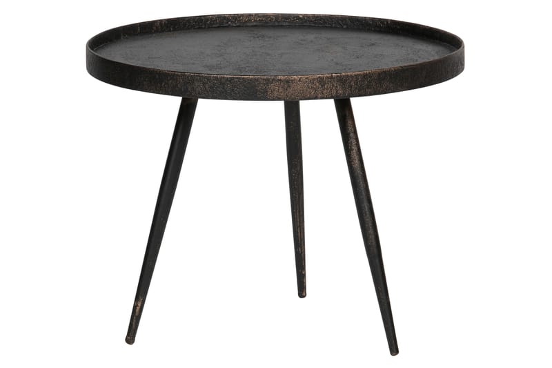 Arnould Sidebord 58 cm Rund - Guld - Møbler - Borde - Aflastningsbord - Lampebord